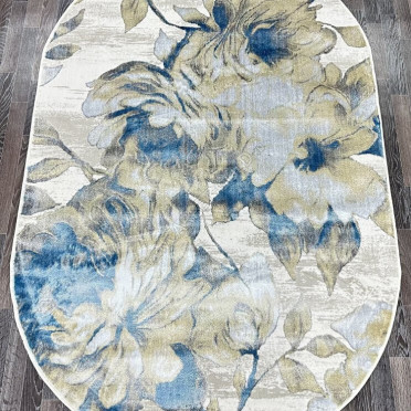 L137A_CREAM SHRINK / BLUE FDY овал Gilan