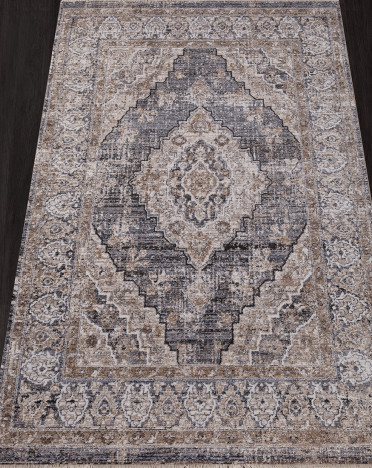 Ковер турецкий 35030-795 BALTIMORE (Акрил, бежевый, серый)