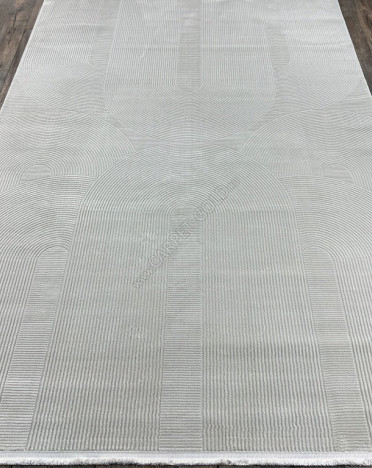 Турецкий ковер Atlantik Hali Deco 30141A (Полиэстер, серый)