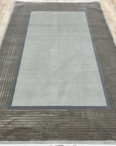 Турецкий ковер Elite Carpet IMPERATOR 04057A (Полиэстер, бежевый, серый)