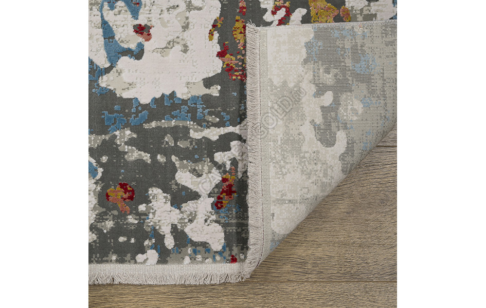 Ковер ДИЗАЙН M313P ЦВЕТ CREAM / BLUE