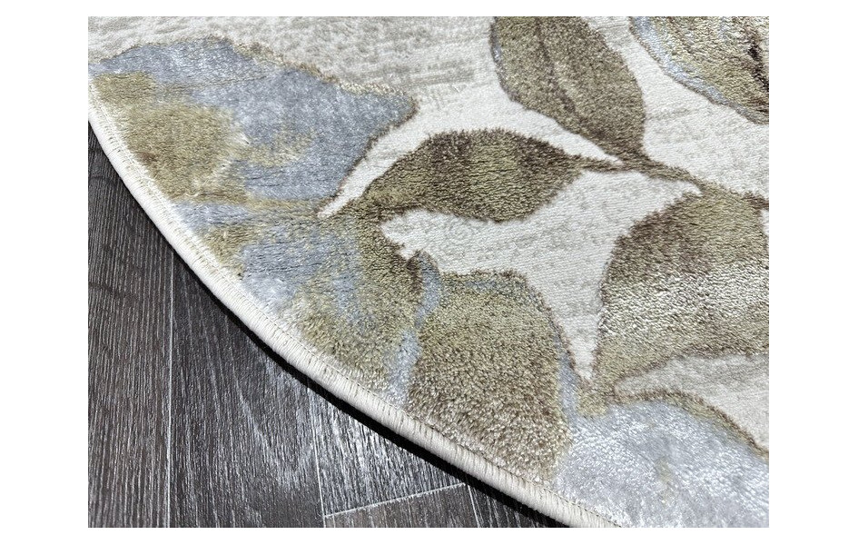 L137A_CREAM SHRINK / BROWN FDY овал Gilan