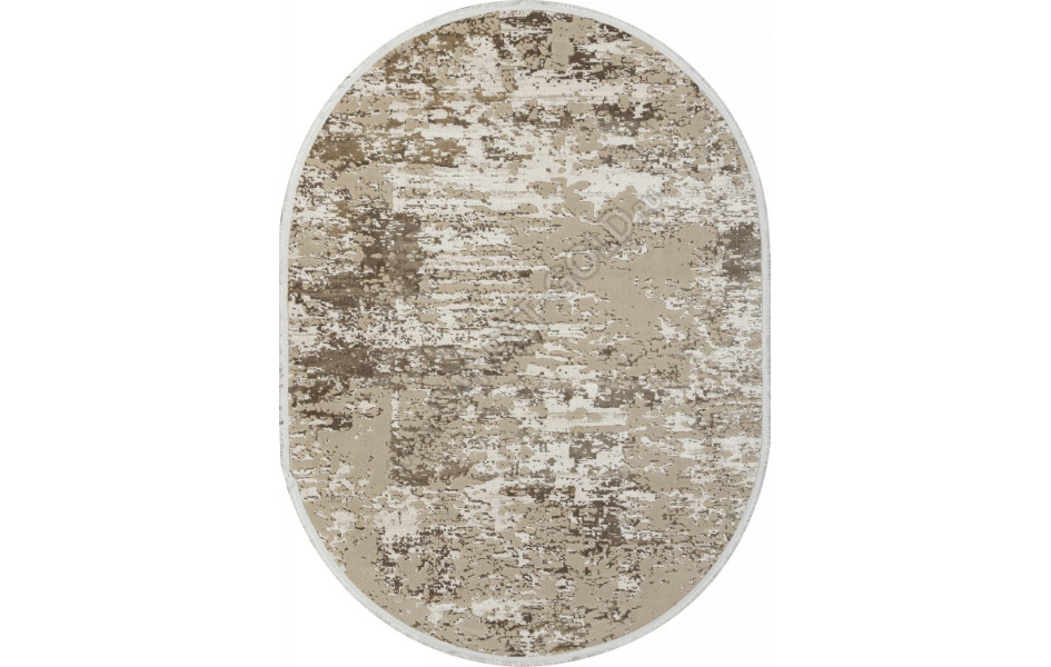 Ковер F201 - BEIGE - Овал - коллекция DOLCE