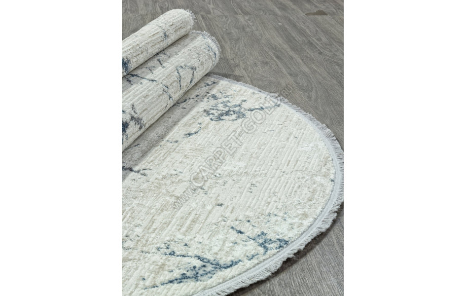 Ковер 26306Z - CREAM / CREAM - Овал - коллекция RUBI