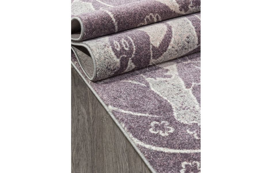 Ковер SV19 - GRAY-PINK - Прямоугольник - коллекция SOFIT