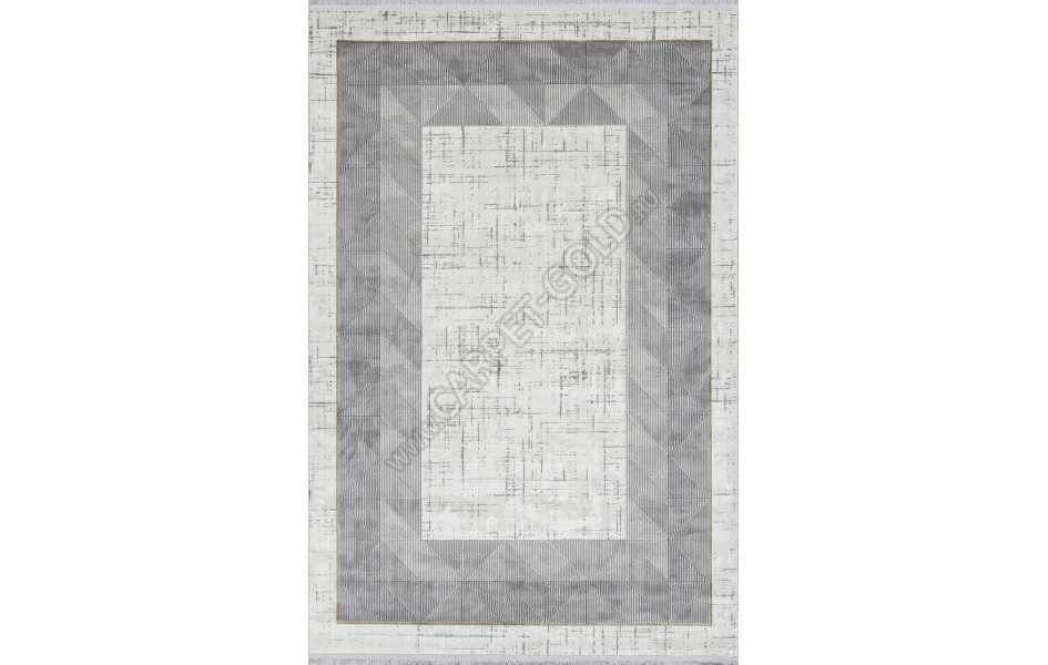 Ковер SI006D - GREY / GREY - Прямоугольник - коллекция LISSABON